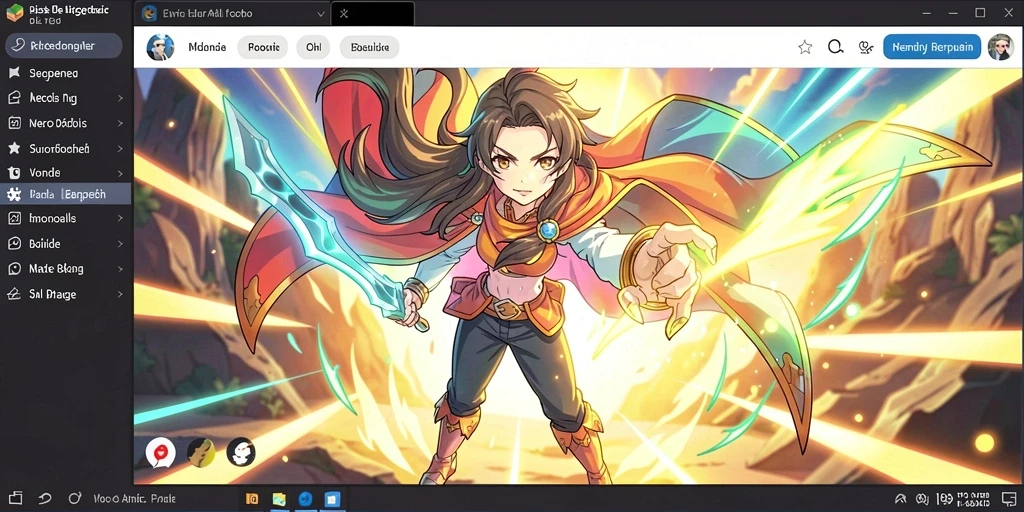 Screenshot menunjukkan aksi seru dari gameplay ASG55.