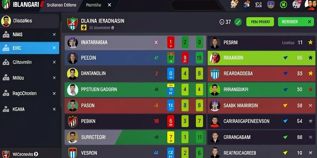 Tampilan permainan slot yang memukau.