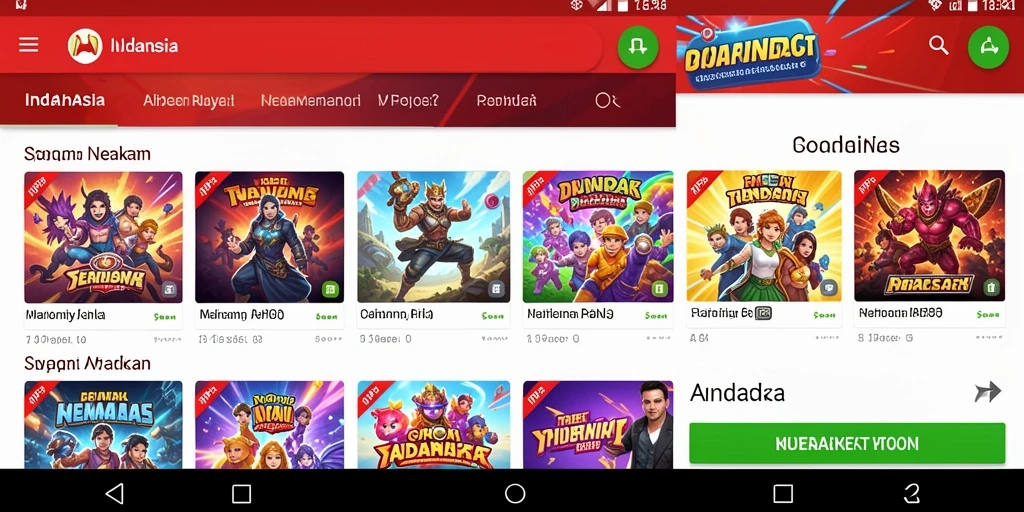 Tampilan grafis yang memukau dan penuh warna.