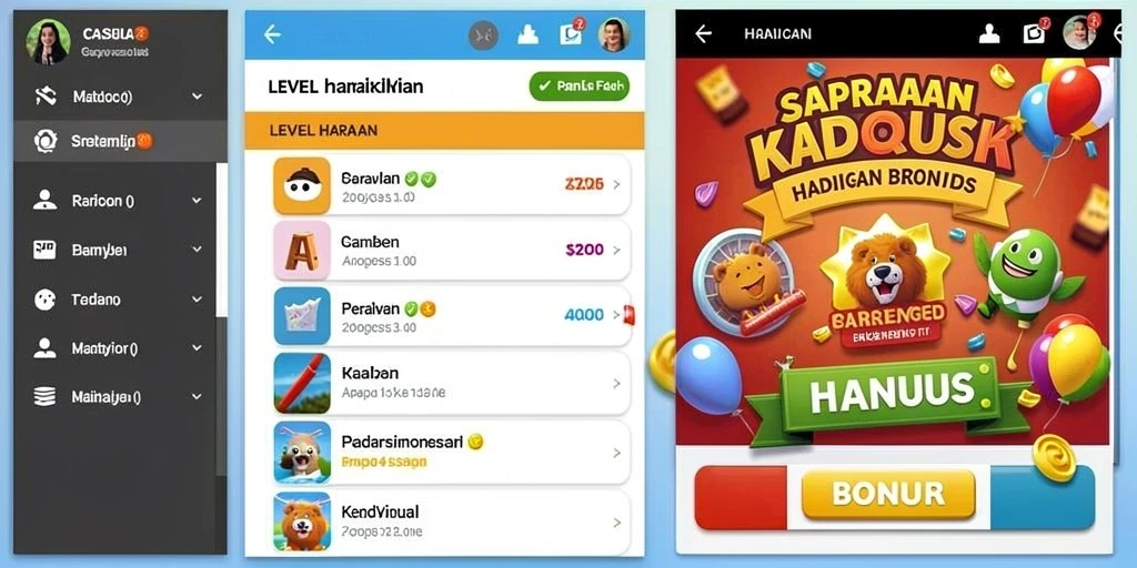 Tangkapan layar menunjukkan karakter utama dalam aksi.