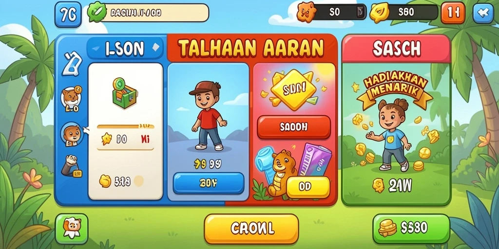 Tampilan antarmuka HOMETOGEL yang menarik dan modern.