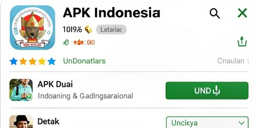 Tampilan antarmuka yang ramah pengguna.