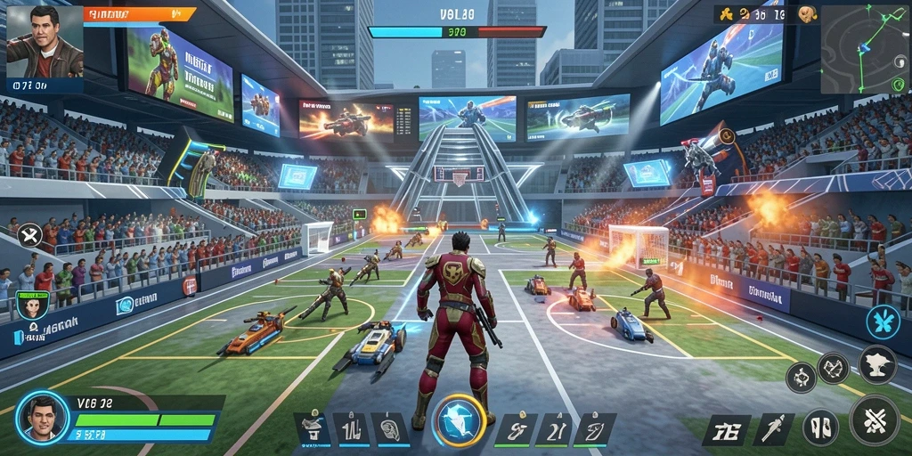 Tampilan utama game RICH7 yang menarik dan intuitif.
