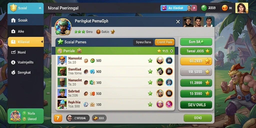 Tampilan antarmuka pengguna yang menarik dan intuitif.