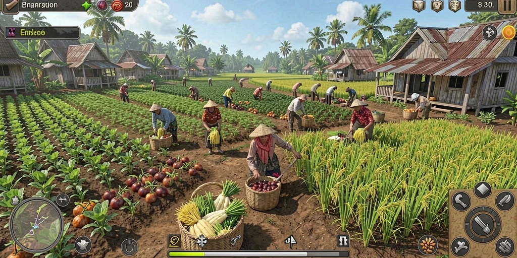 Tampilan grafis menawan dengan tema yang beragam.