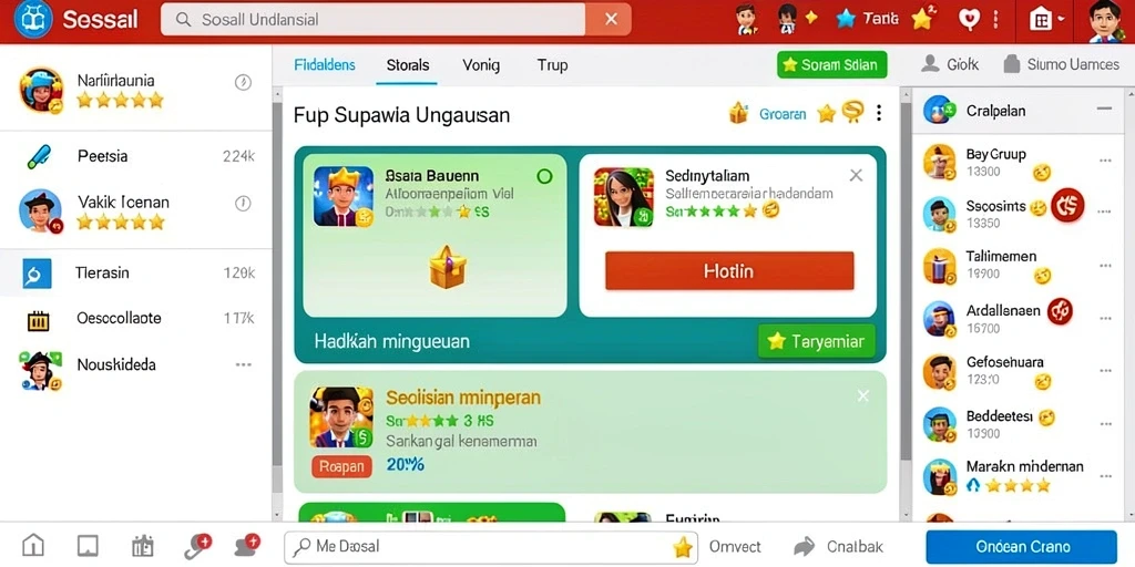 Tampilan awal game SURGAVIP yang menarik.
