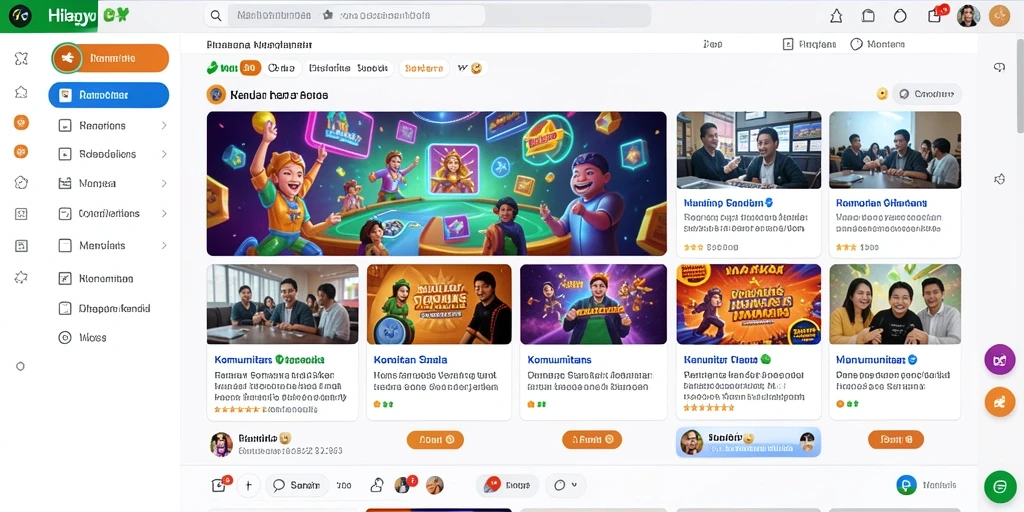 Screenshot menampilkan layar utama WINSLOT dengan desain yang menarik.
